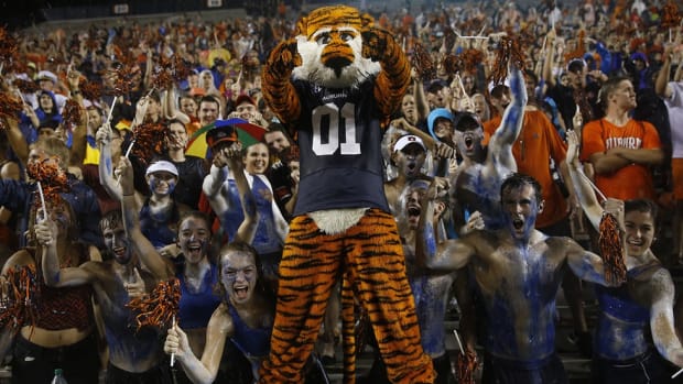 Aubie the Tiger is one crazy cat